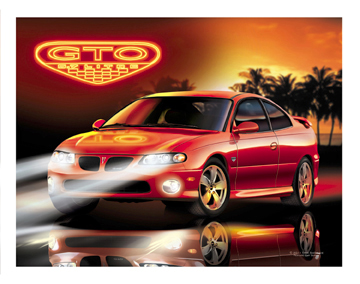 2004 Red GTO 5.7L No Scoop